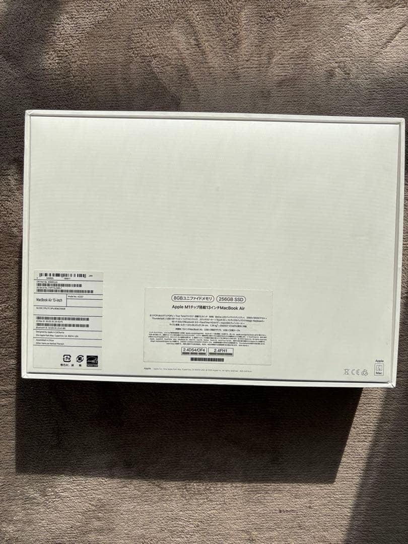 【箱有】Apple MacBook Air (M1, 2020) 最大容量94%