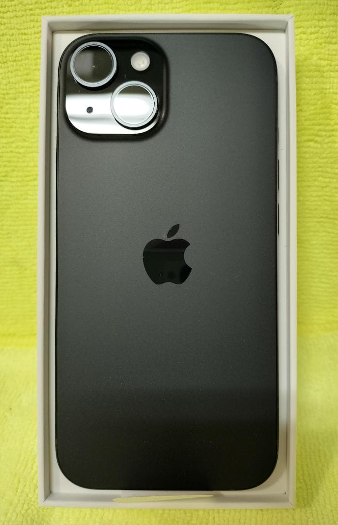 【新品】 iPhone15 128GB ブラック SIMフリー②