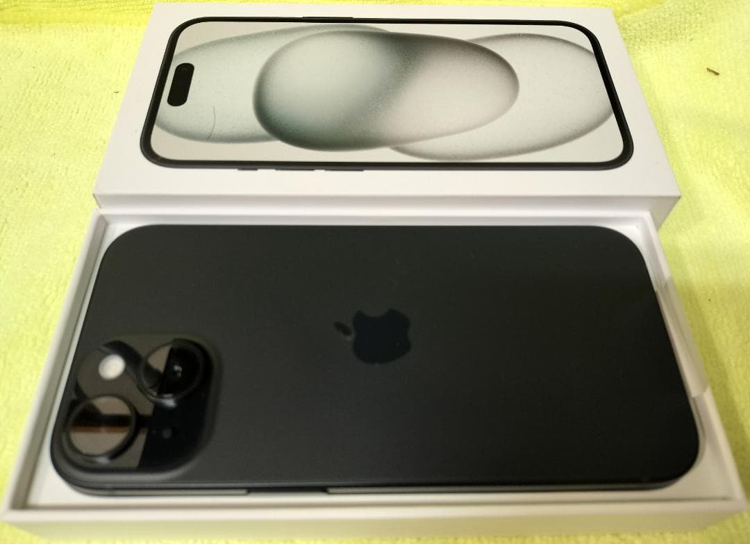 【新品】 iPhone15 128GB ブラック SIMフリー②