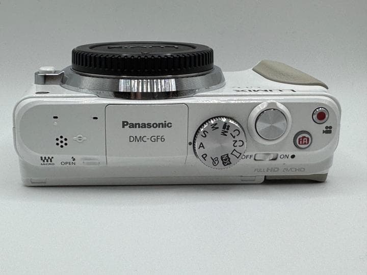 【美品】LUMIX GF6 ダブルズームキット ホワイト｜おまけ付
