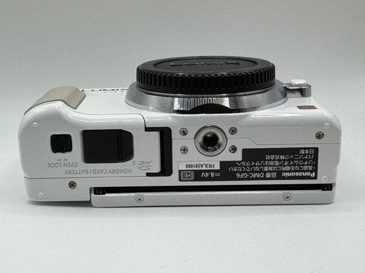【美品】LUMIX GF6 ダブルズームキット ホワイト｜おまけ付