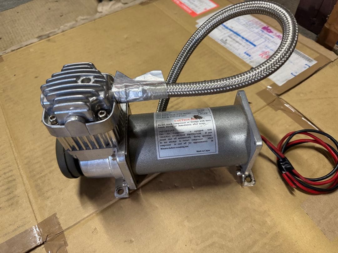 【ラムラム】完動品　VIAIR エアサス用　￼コンプレッサー