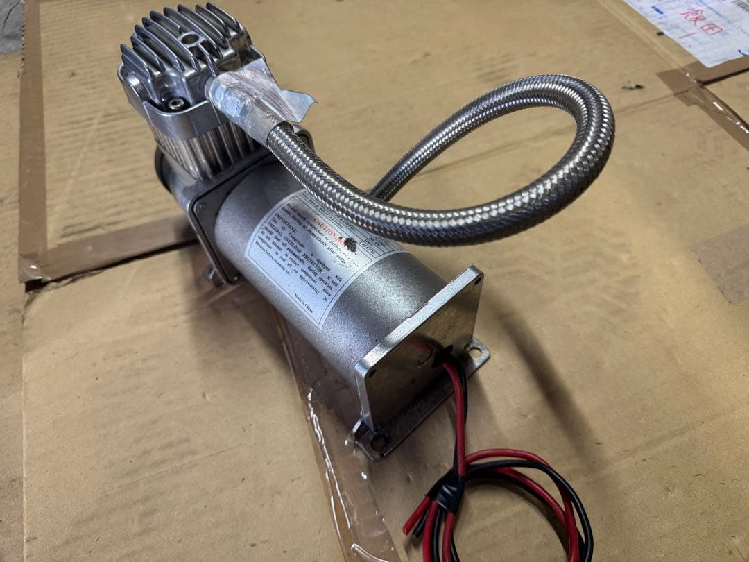 【ラムラム】完動品　VIAIR エアサス用　￼コンプレッサー