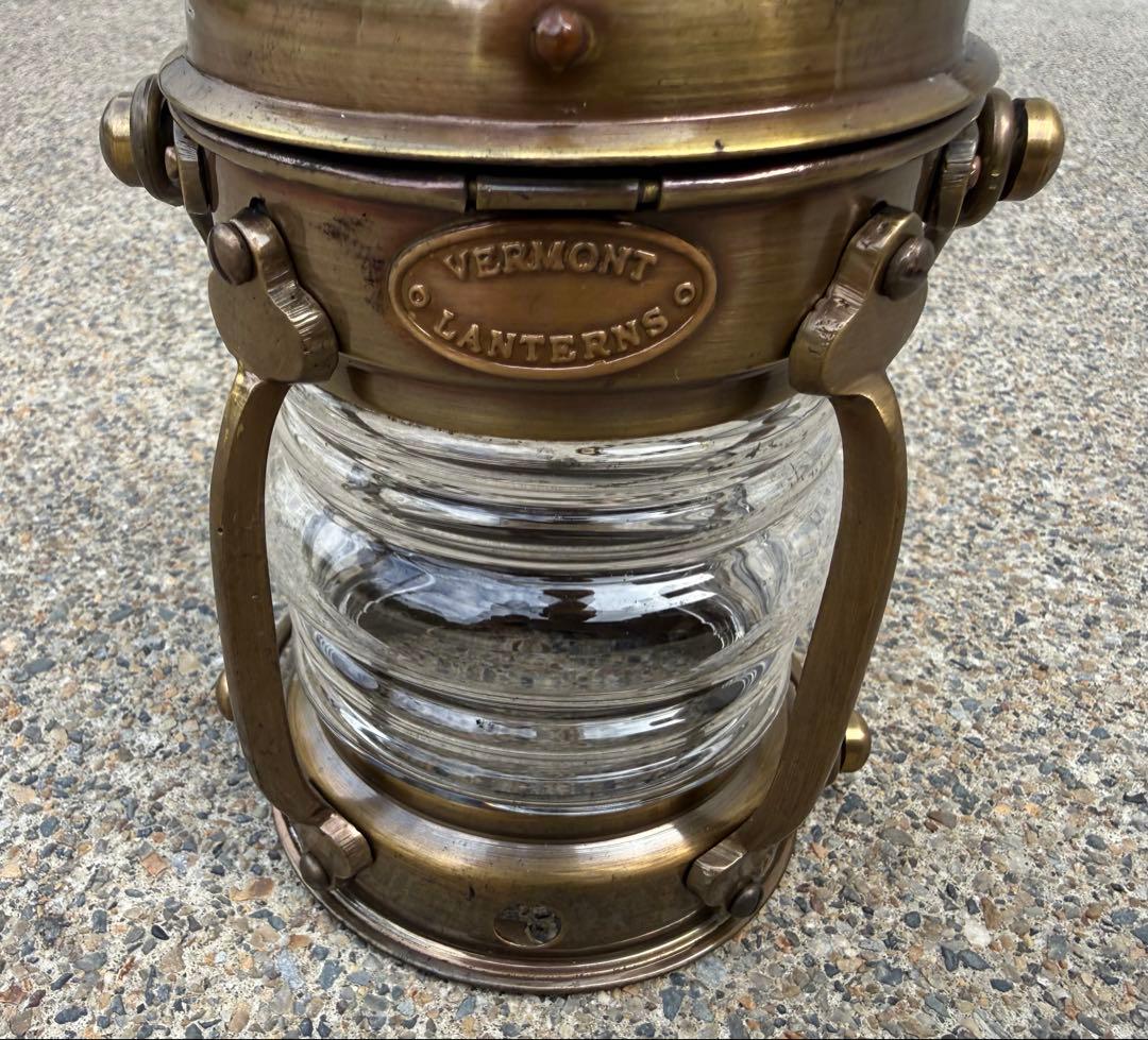 バーモントランタン シップランタン ミニアンカーランプ Aブロンズ　替芯付き