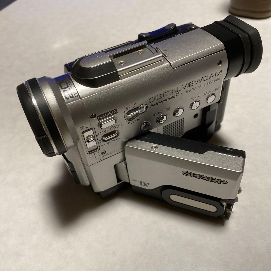 SHARP miniDVナイトレーダー付きビデオカメラ　VL-PD7