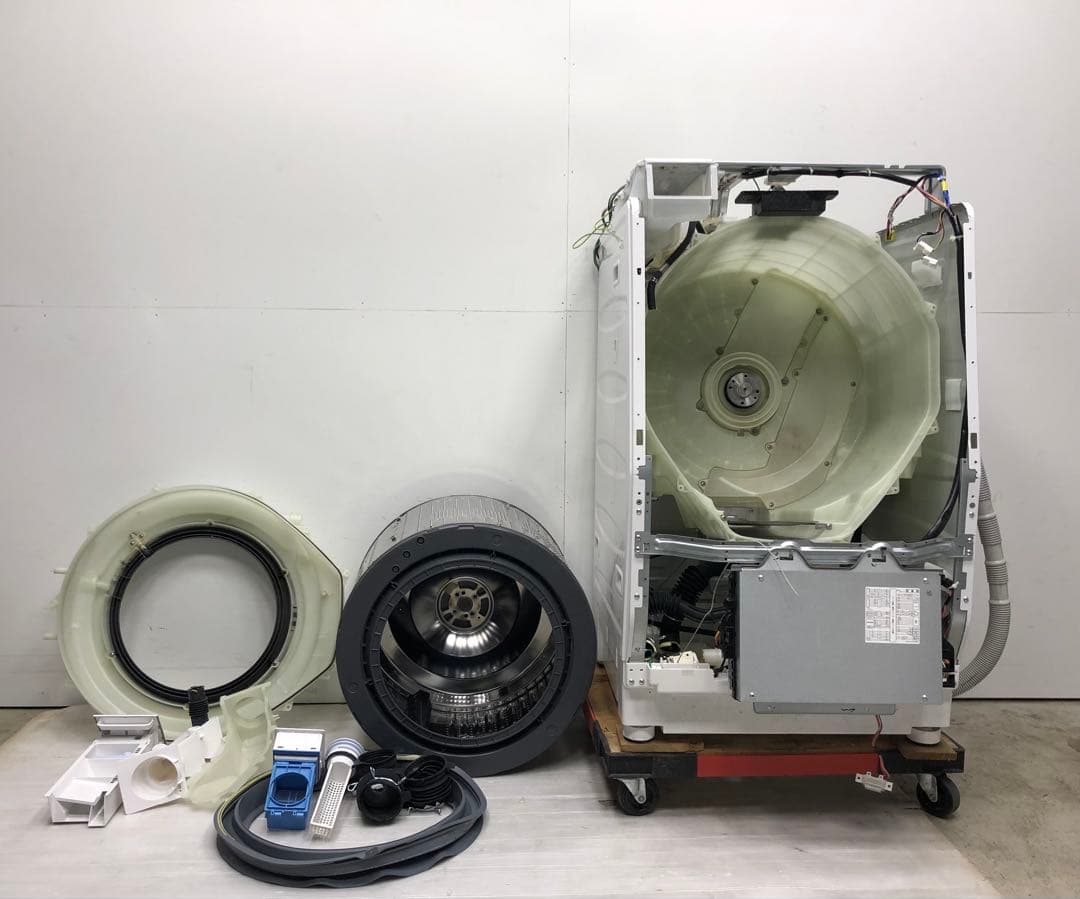 ES-H10E 3ヶ月保証分解洗浄済み シャープ■21年ドラム式洗濯乾燥機左開き