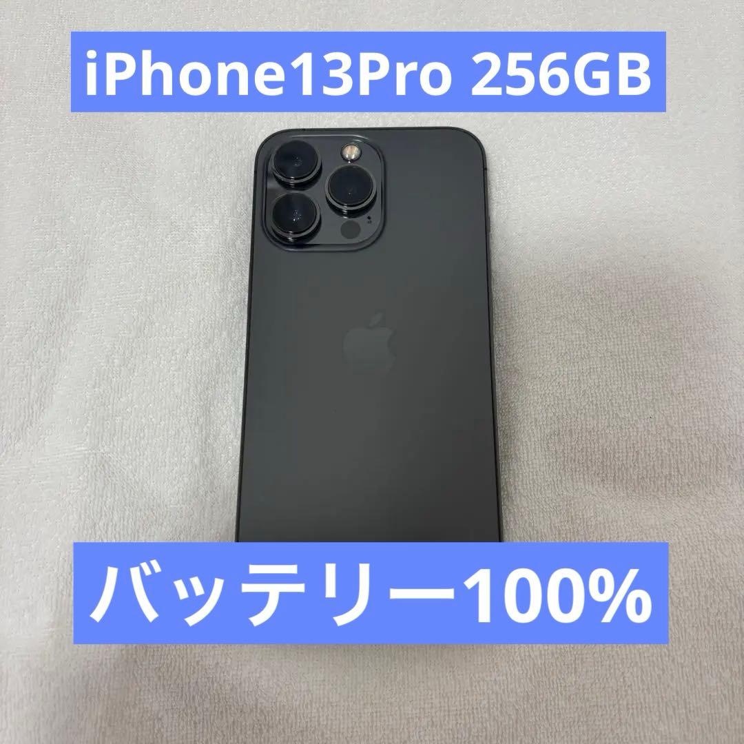 iPhone 13 Pro グラファイト 256GB ガラスフィルム付