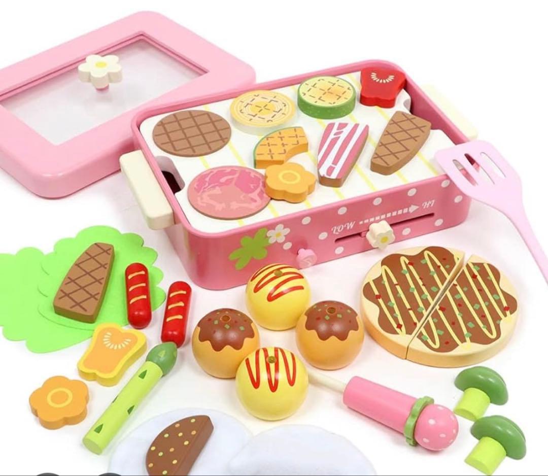 マザーガーデン★野いちごのおままごと★ホットプレートセット