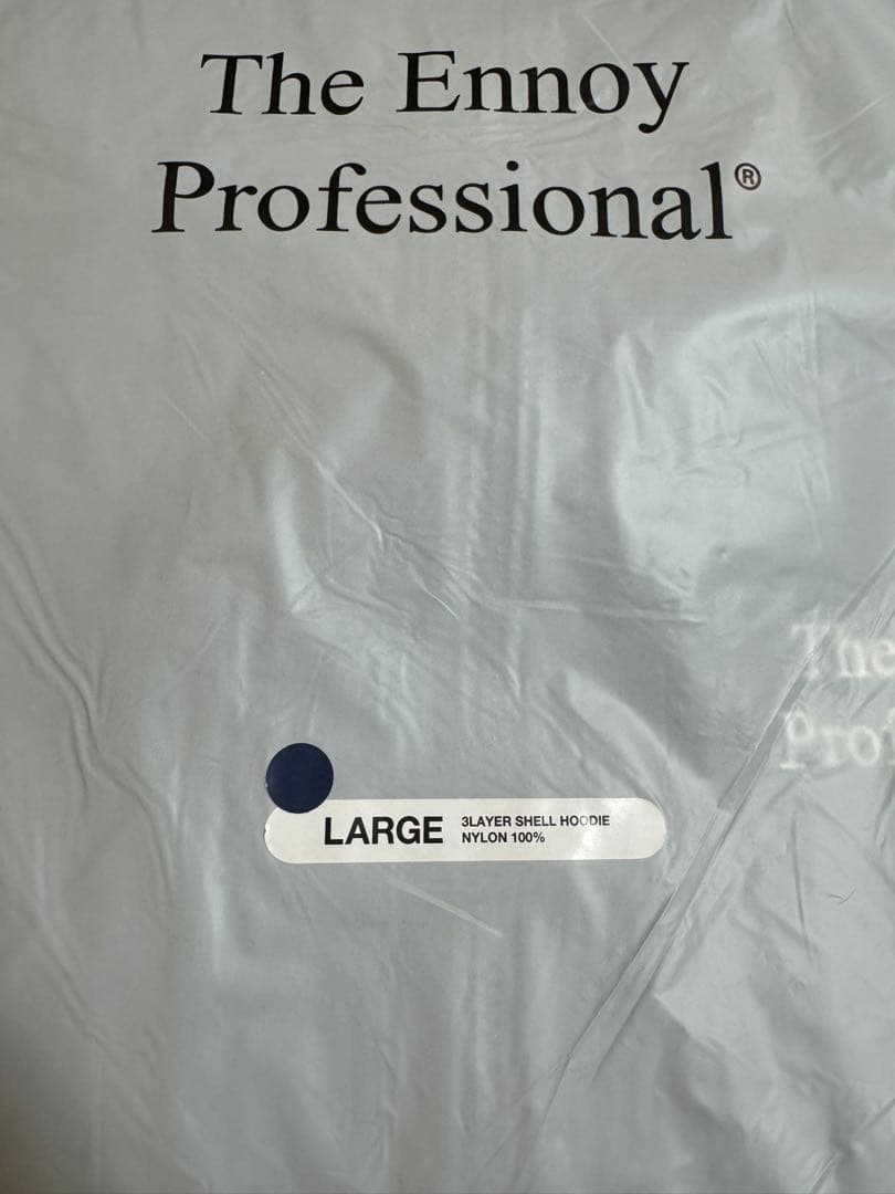 ENNOY スタイリスト私物　3LAYER SHELL FOODIE ネイビーL