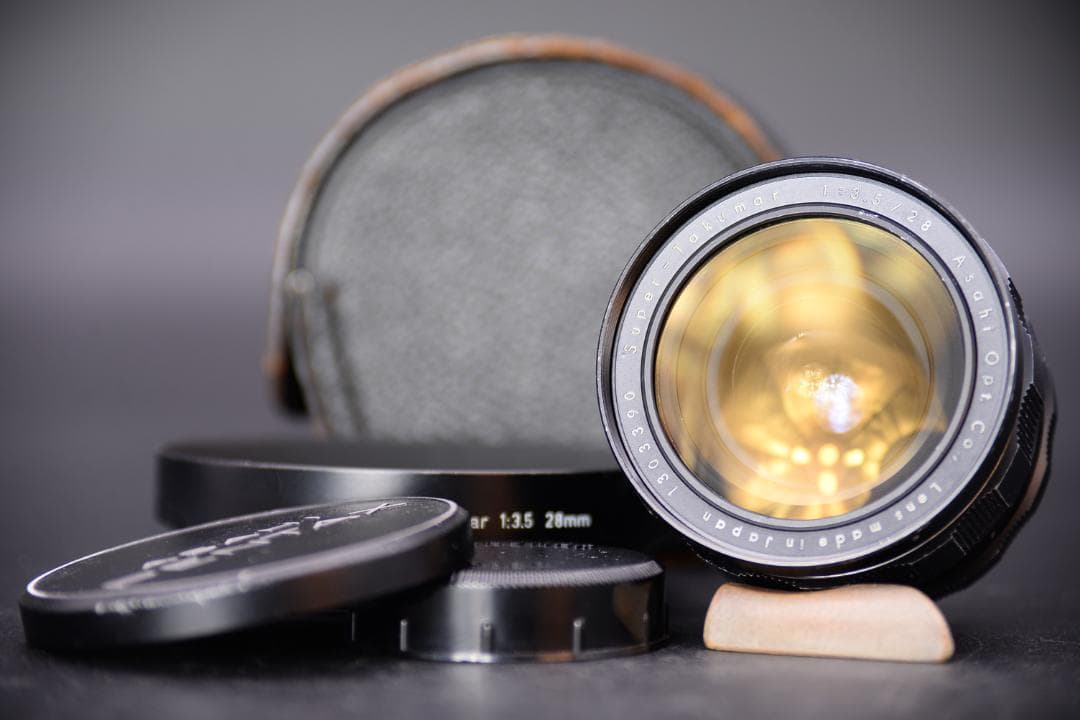【付属品多】ペンタックス Super Takumar 28mm f3.5 前期型