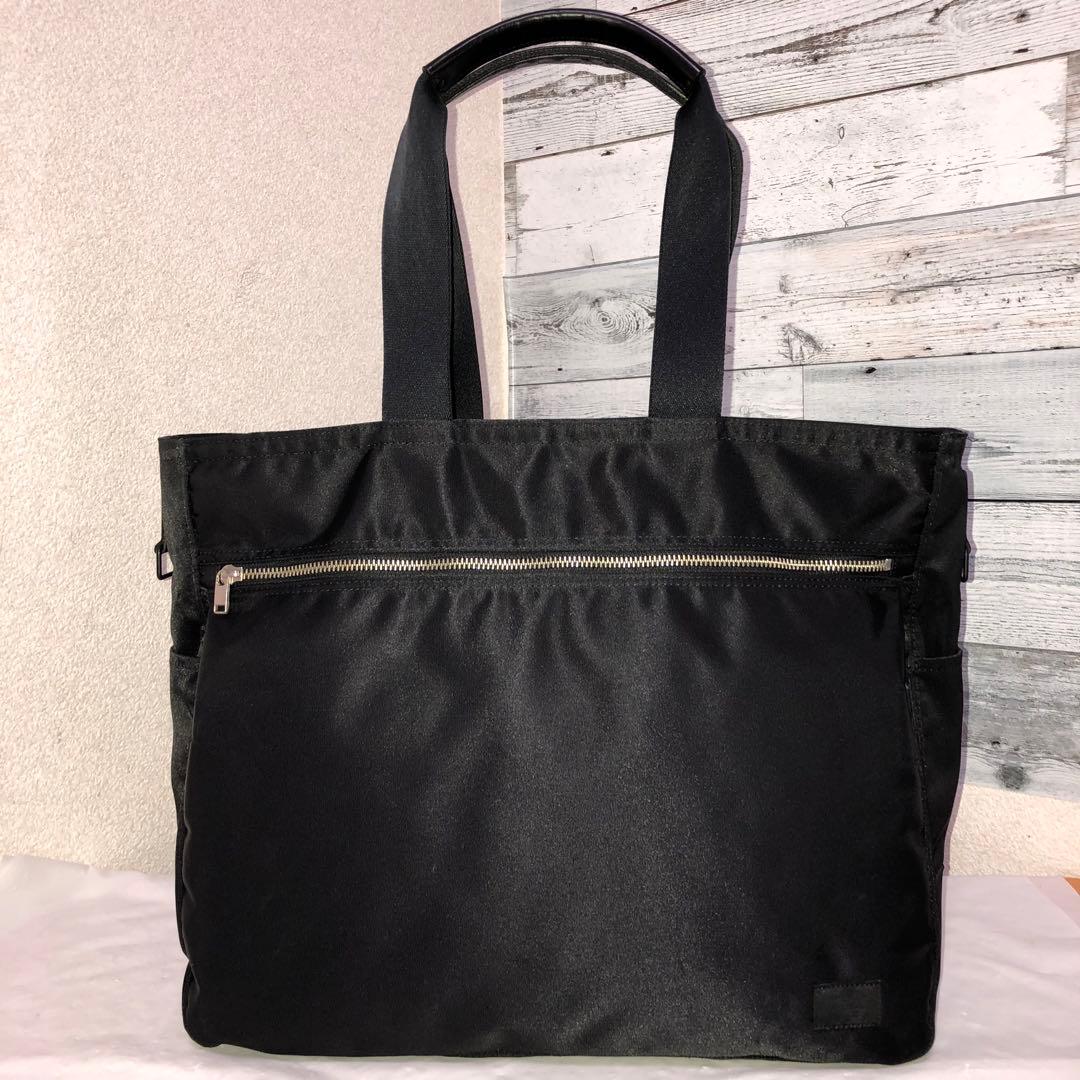 現行タグ✨極美品 ポーターリフト トートバッグL A4可 大容量 黒 吉田カバン