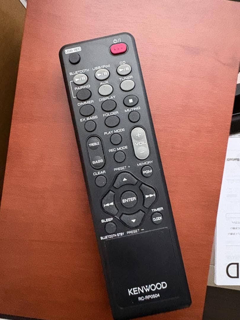 【美品】ケンウッド Kシリーズ K-505-N CD Bluetooth対応