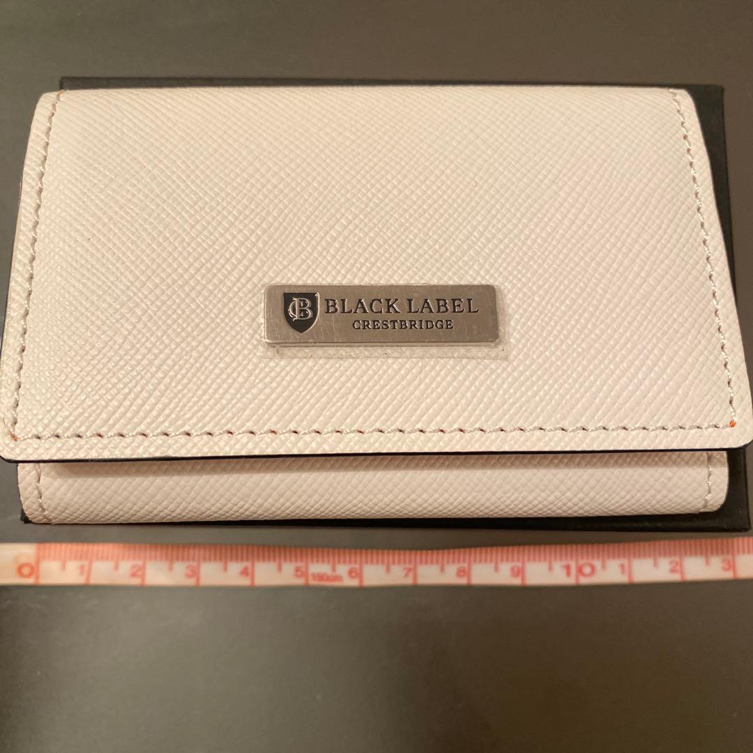 【新品箱入】BLACK LABEL CRESTBRIDGE キーケース ホワイト
