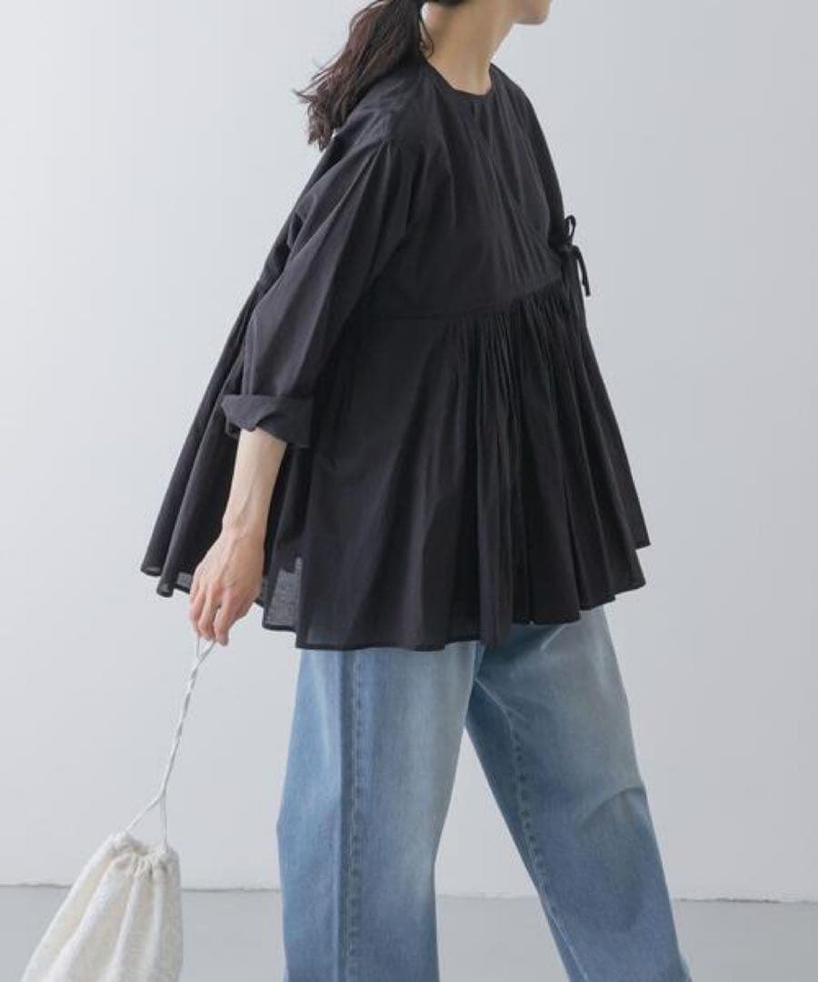 かぐれ　アンガルカシャツ　BLACK