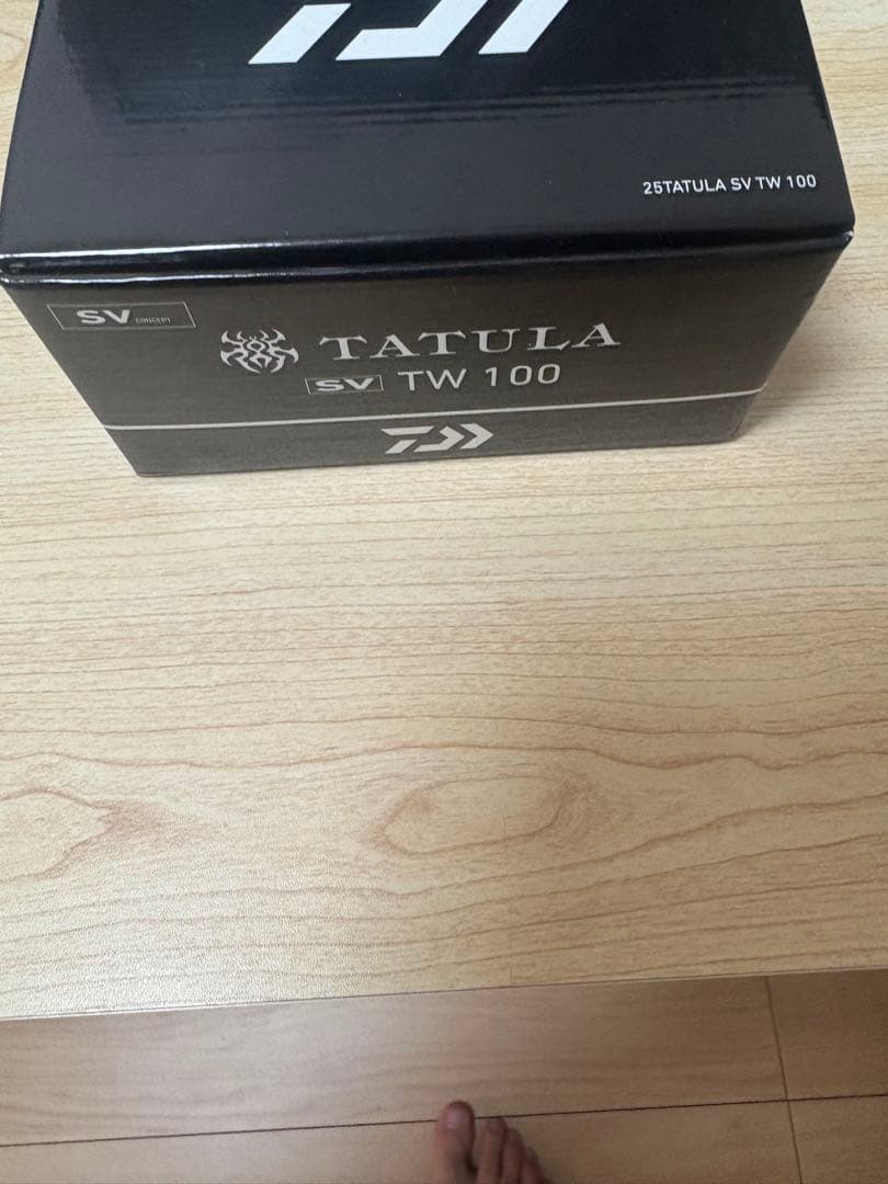 新品未使用　ダイワ 25TATULA SV TW 100 ベイトリール