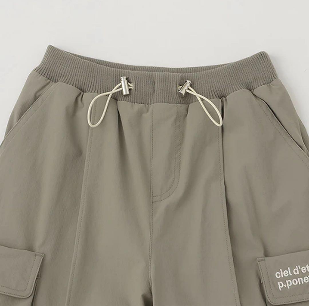 ウエストリブカーゴパンツ　はっ水　サイズ160