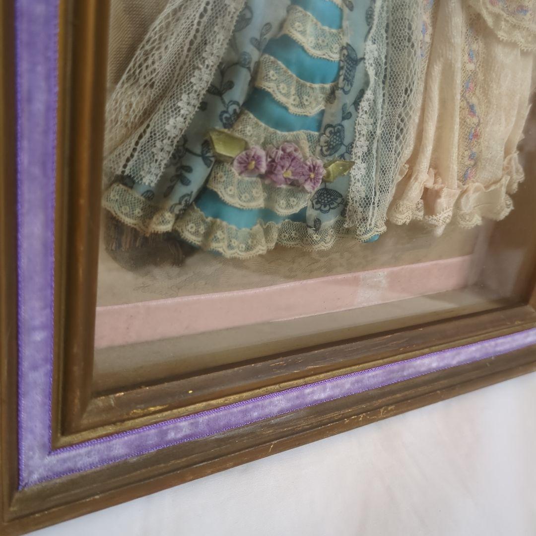 専用！モード版画コラージュ　立体額縁