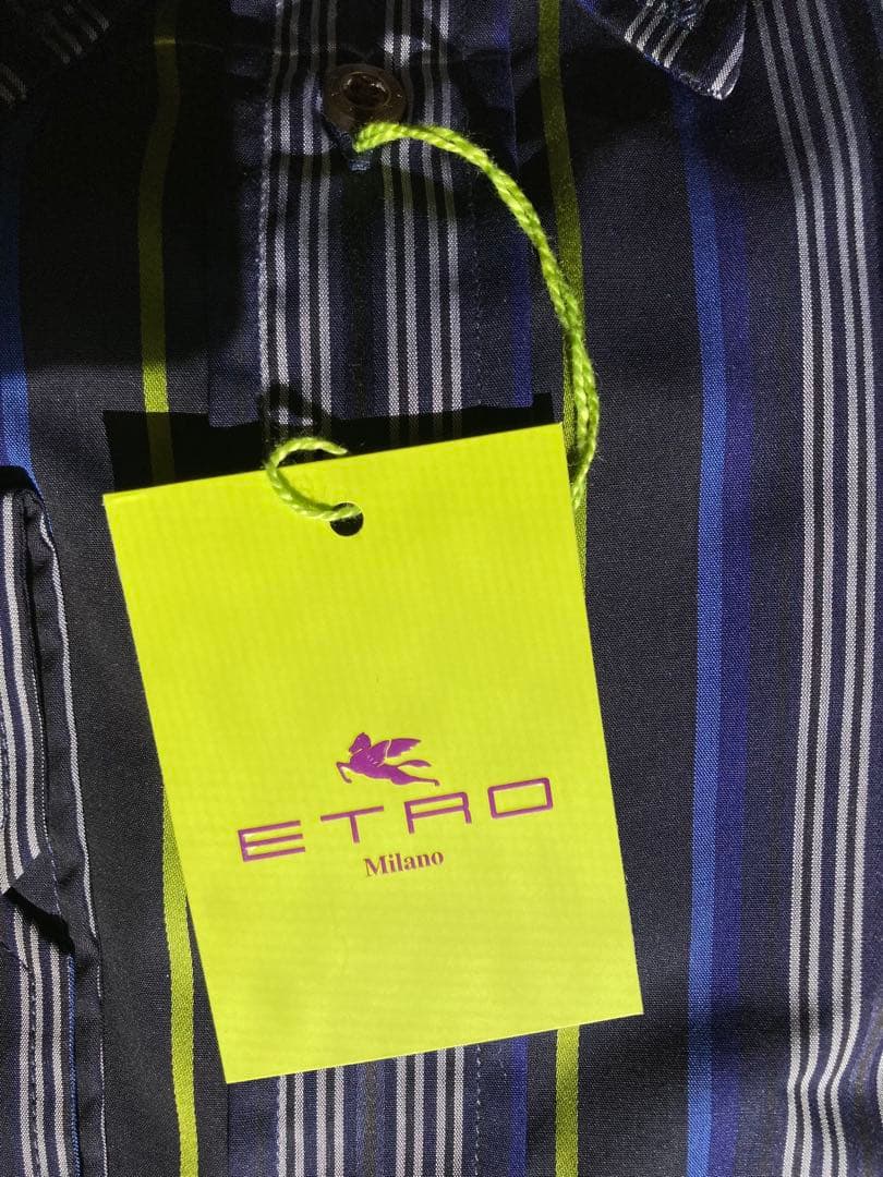 新品　エトロ長袖シャツ　ＸＬ