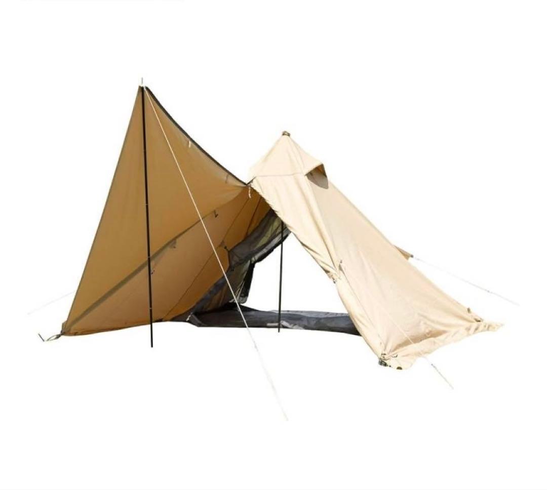 BUNDOK(バンドック)ソロティピー1TC 二股ポールセット