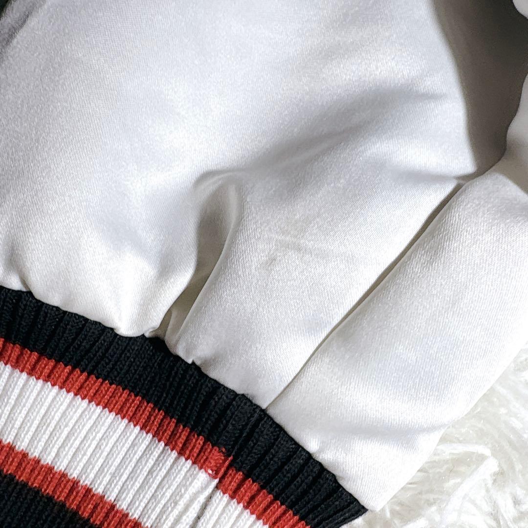 【希少 限定】Disney ミッキー 90周年 刺繍 スカジャン L 大きめ