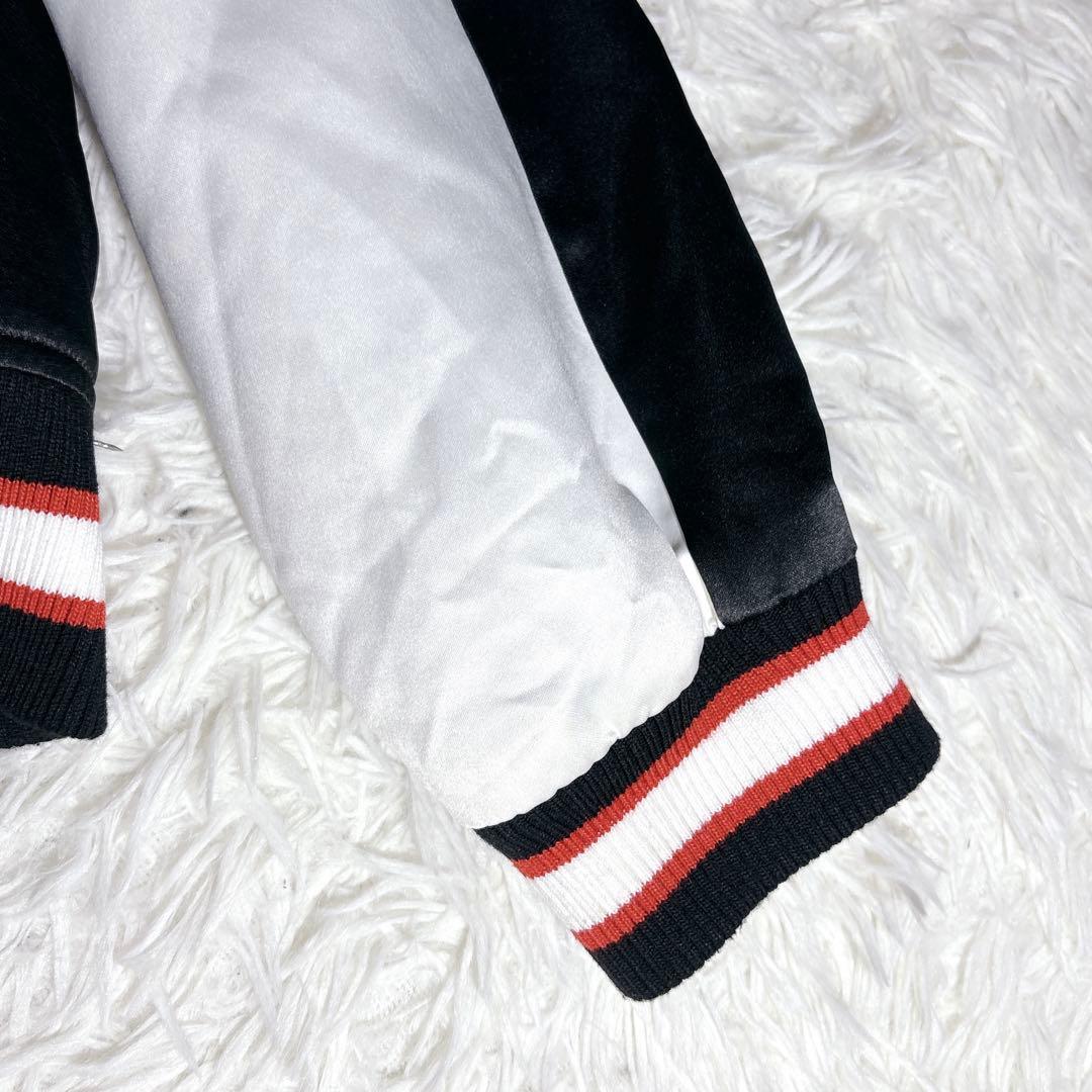 【希少 限定】Disney ミッキー 90周年 刺繍 スカジャン L 大きめ