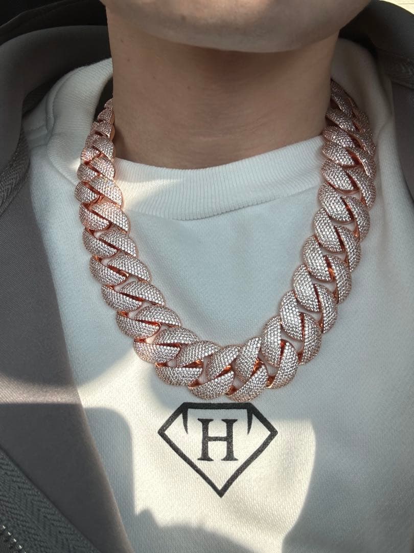 ローズゴールド Miami ネックレス