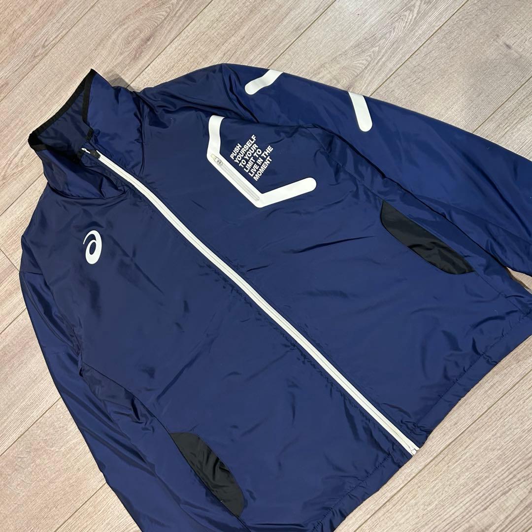 アシックス ウインドブレーカー 上下 セットアップ XL asics