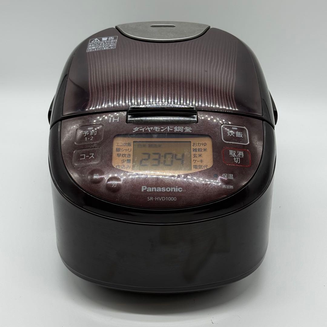 Panasonic IH炊飯器 SR-HVD1000 2021ダイヤモンド銅釜