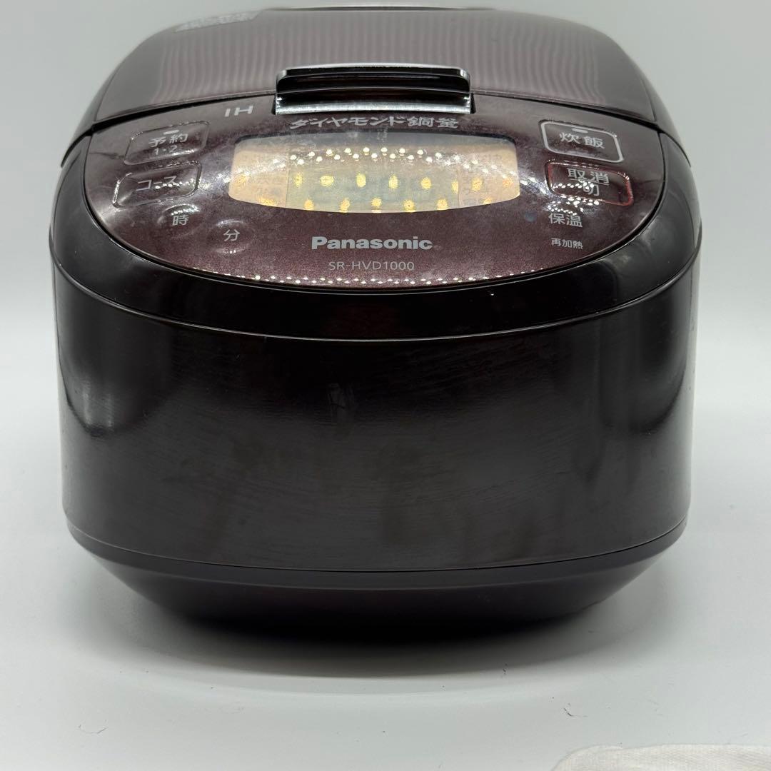 Panasonic IH炊飯器 SR-HVD1000 2021ダイヤモンド銅釜