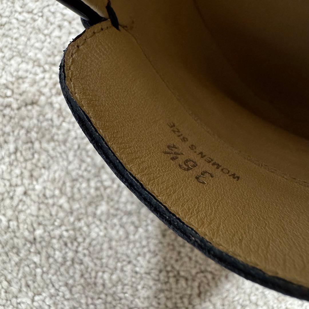 TOD’S トッズ ローファー パテント ネイビー