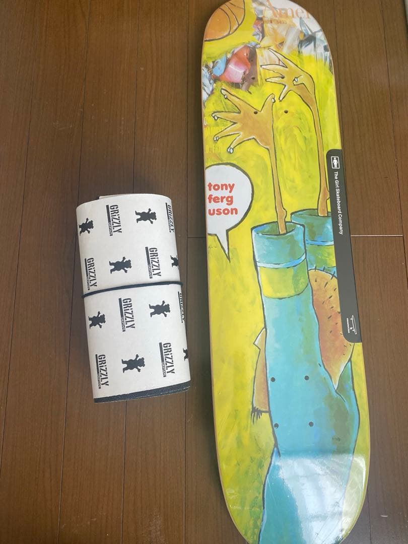 スケートボードデッキ　ガール 7.5インチ