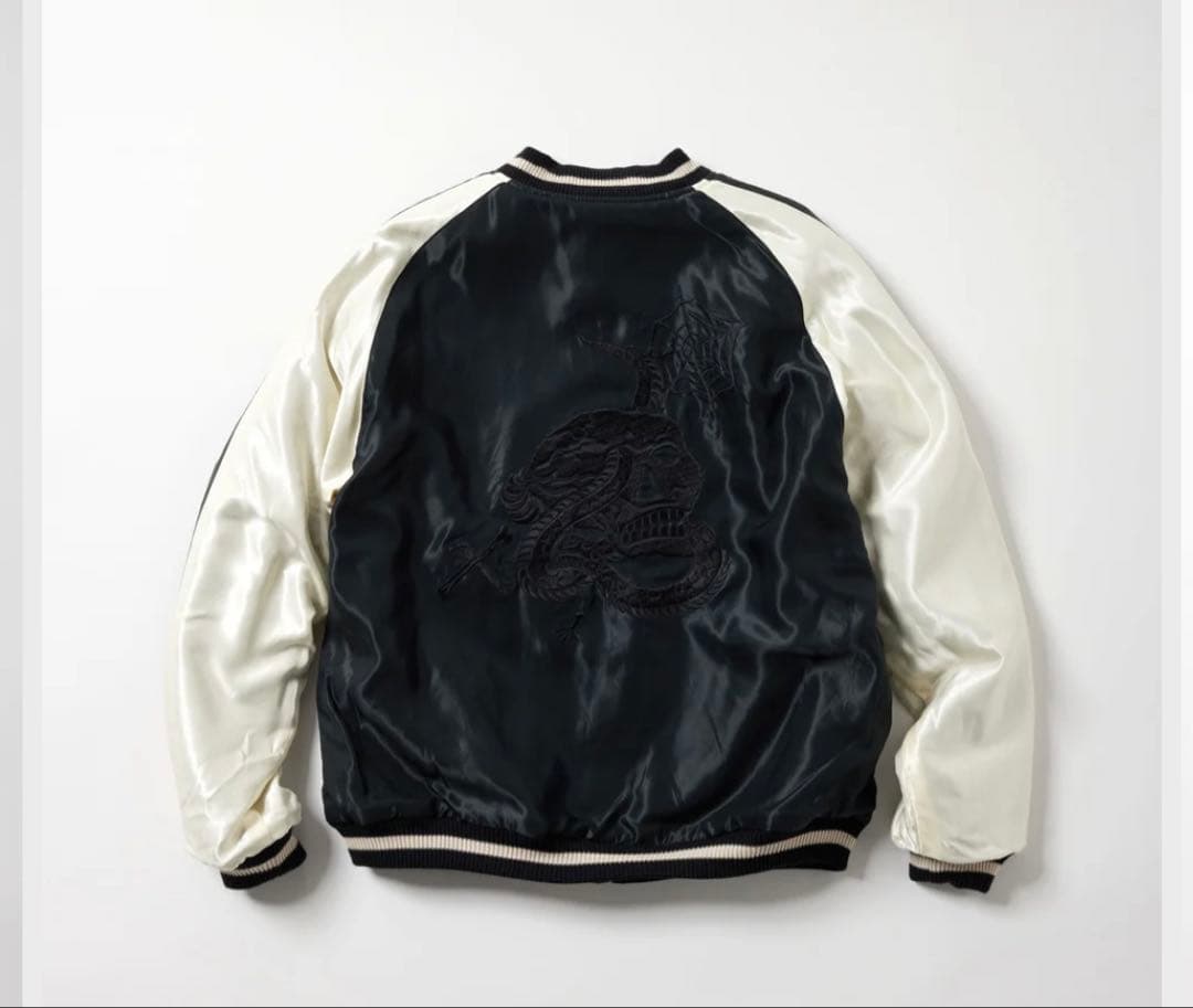 初売　東洋　GOLD ACETATE SOUVENIR JACKET スカル