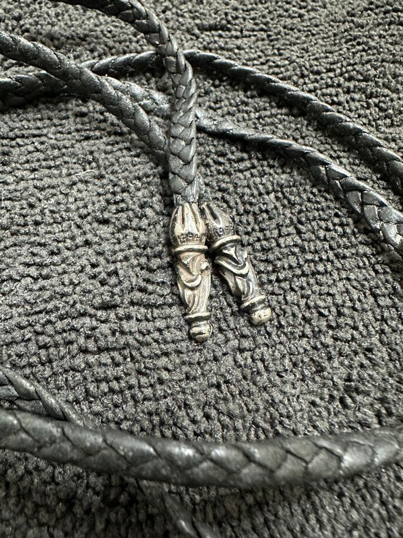 1994年刻印　クロムハーツ BSフレア チャーム ペンダント　ユリ