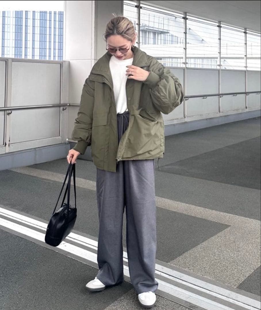 ★新品★【軽くて暖かい/マルチウェイ】BIGポケットスタンドワークアウター