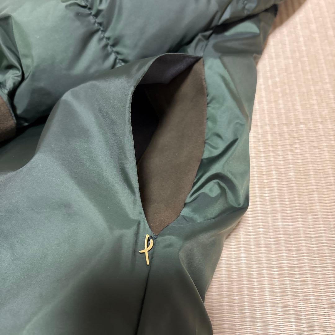 PAL' LAS PALACE レディースダウンコート ダークグリーンサイズ2