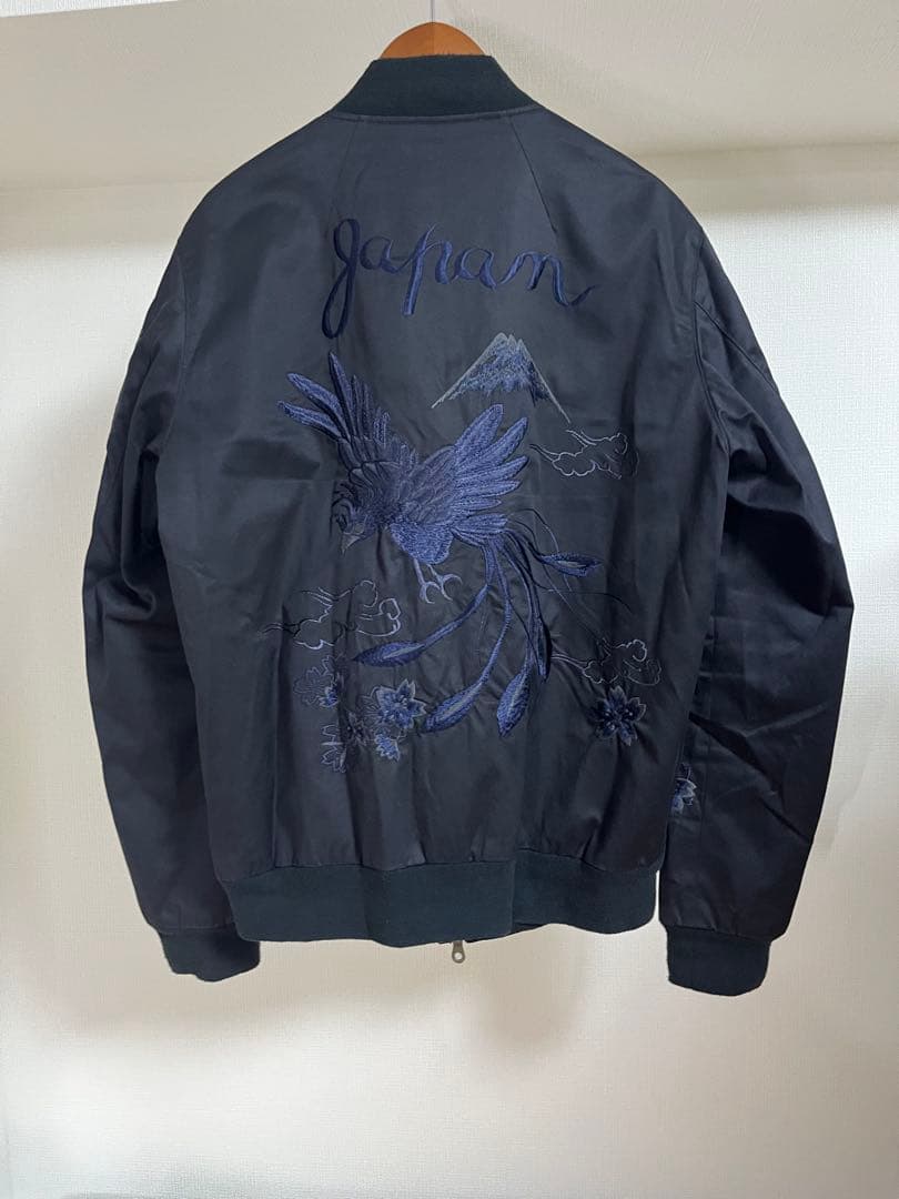 s*r様 名作　ミハラヤスヒロ　ブルゾン　スカジャン　MA-1 刺繍　不死鳥