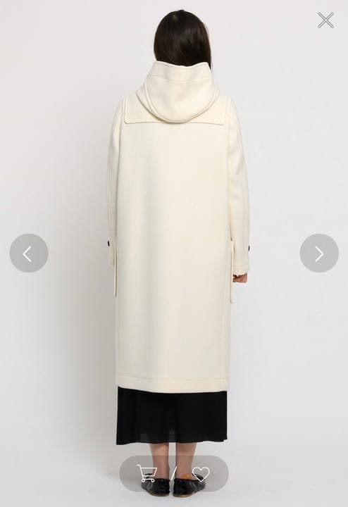 DRESSTERIOR リバーメルトンダッフルコート MANTECO