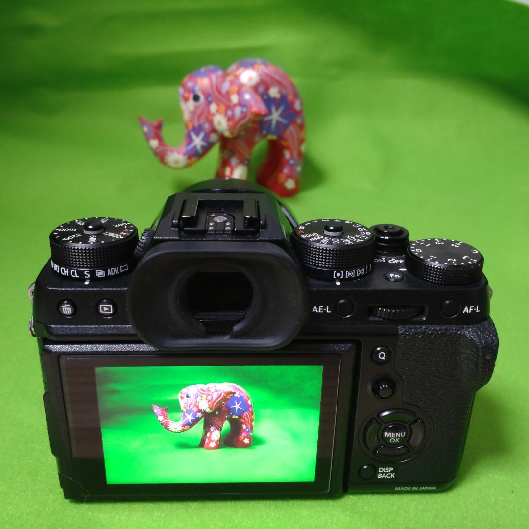 FUJI FILMミラーレスカメラ X-T2ボディ ブラック本体（美品）