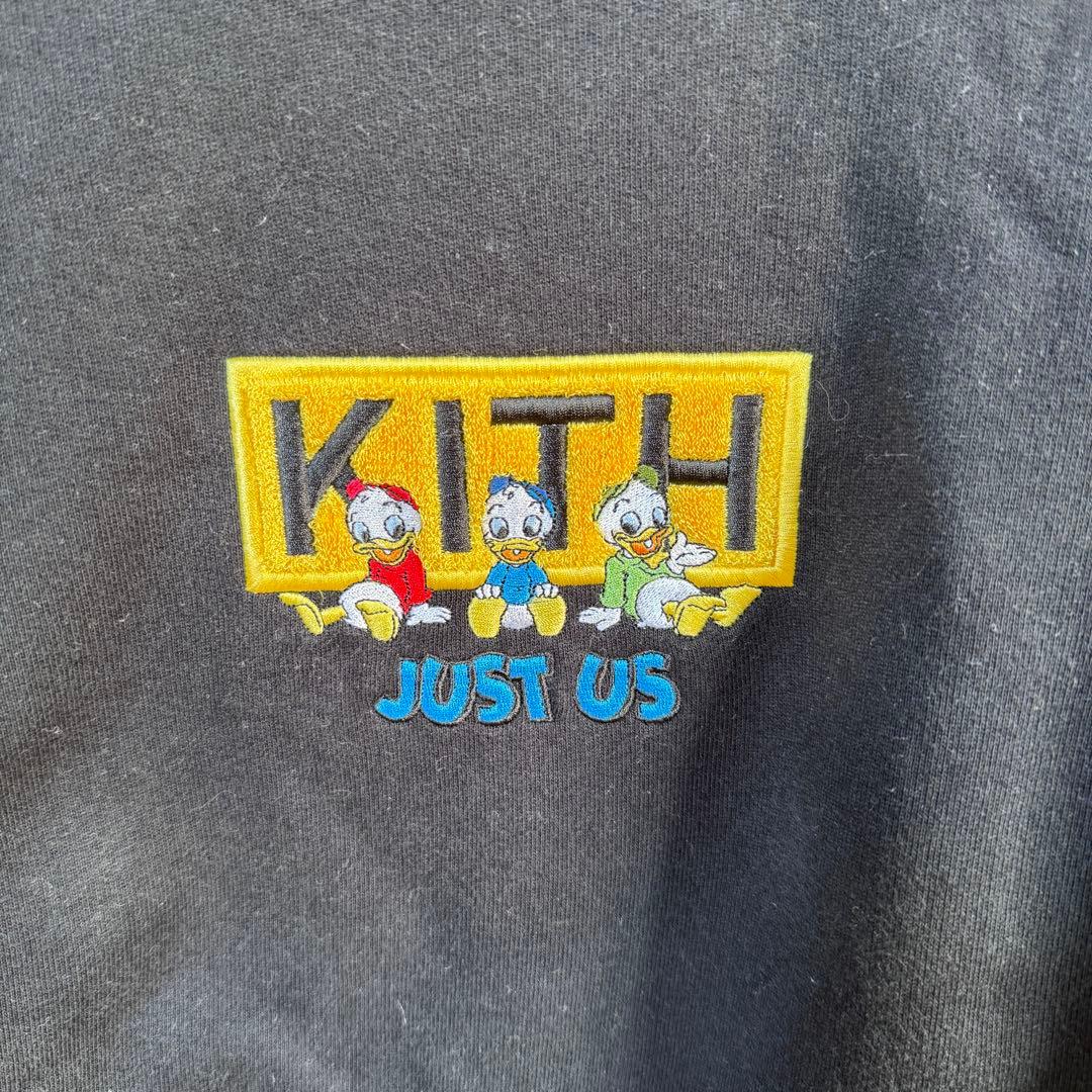 KITH Disney ブラック スウェット トレーナー