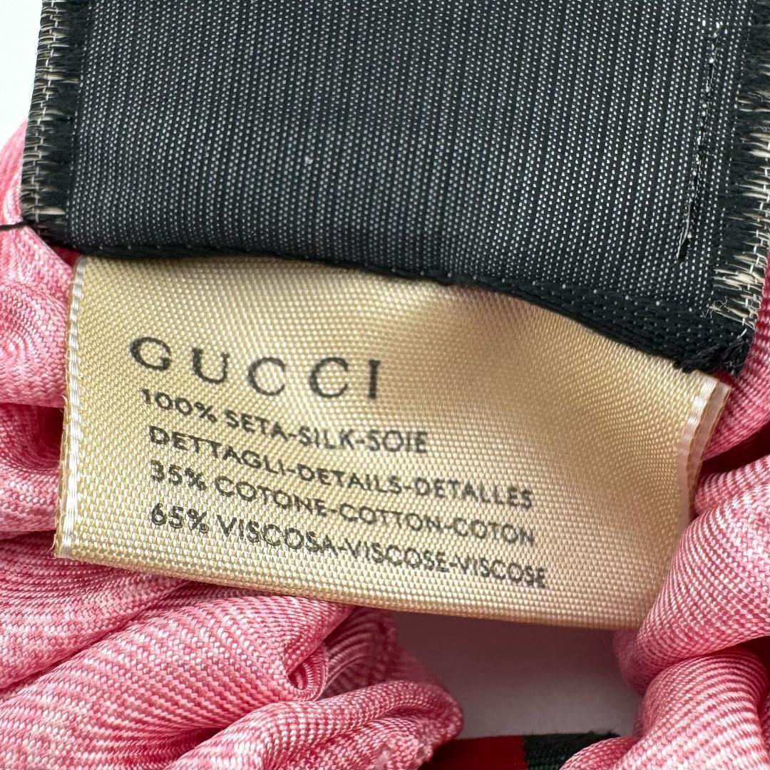 GUCCI グッチ シルク100% シュシュ フローラ、シェリー レディース