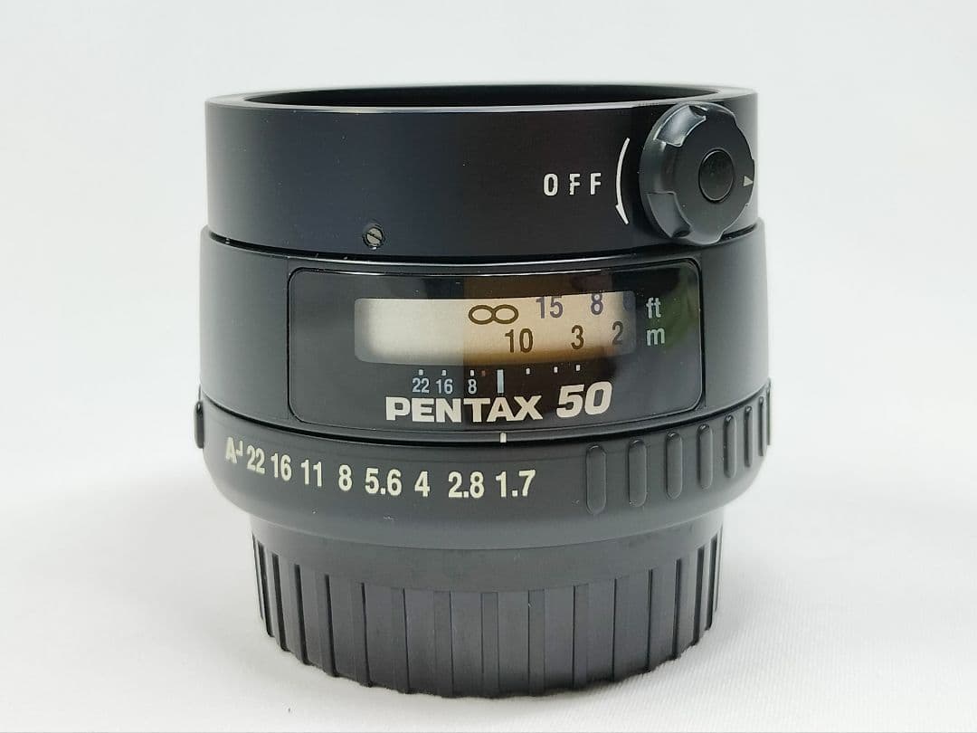 【動確/美品】PENTAX FA SMC 50mm F1.7 カスタム仕様