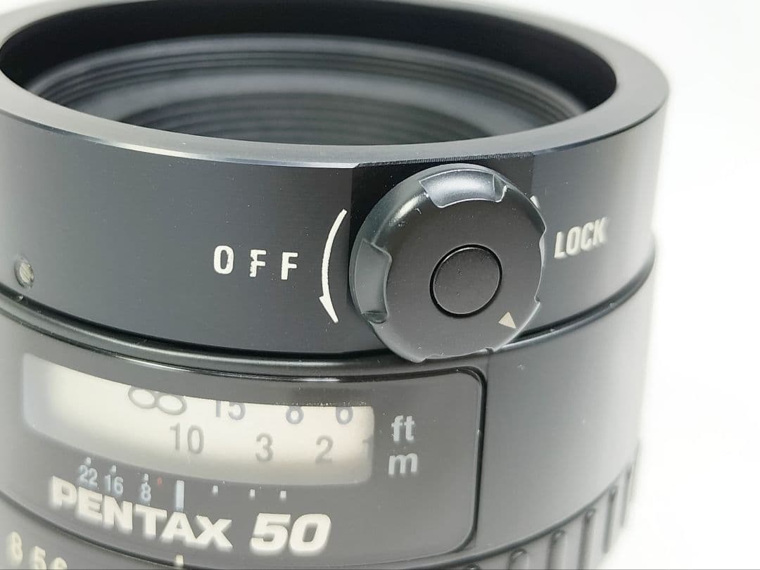 【動確/美品】PENTAX FA SMC 50mm F1.7 カスタム仕様