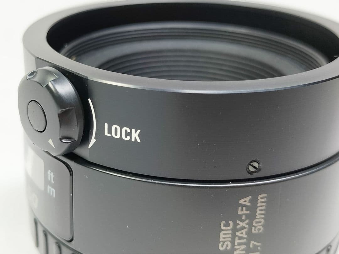 【動確/美品】PENTAX FA SMC 50mm F1.7 カスタム仕様