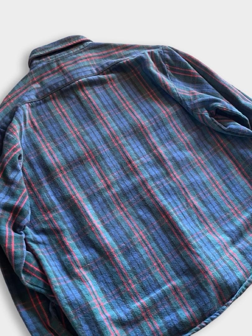 USA製 90s fivebrother ファイブブラザー ヘビーネルシャツ