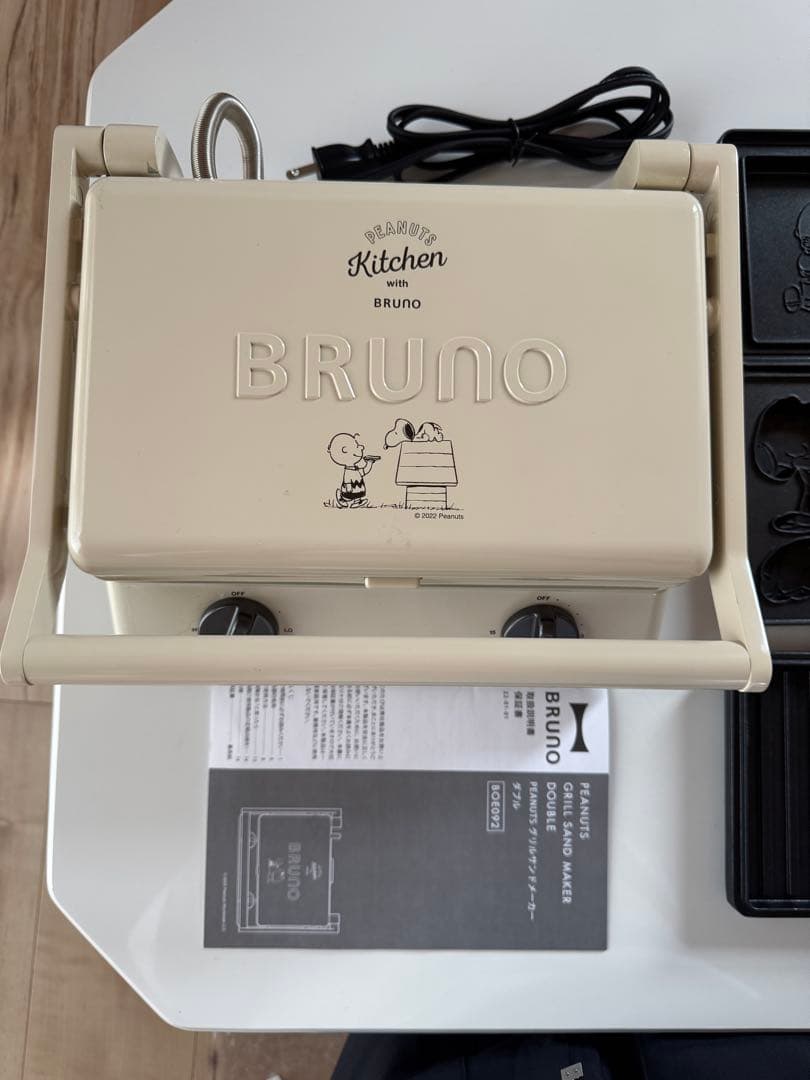 BRUNO グリルサンドメーカー　 スヌーピー