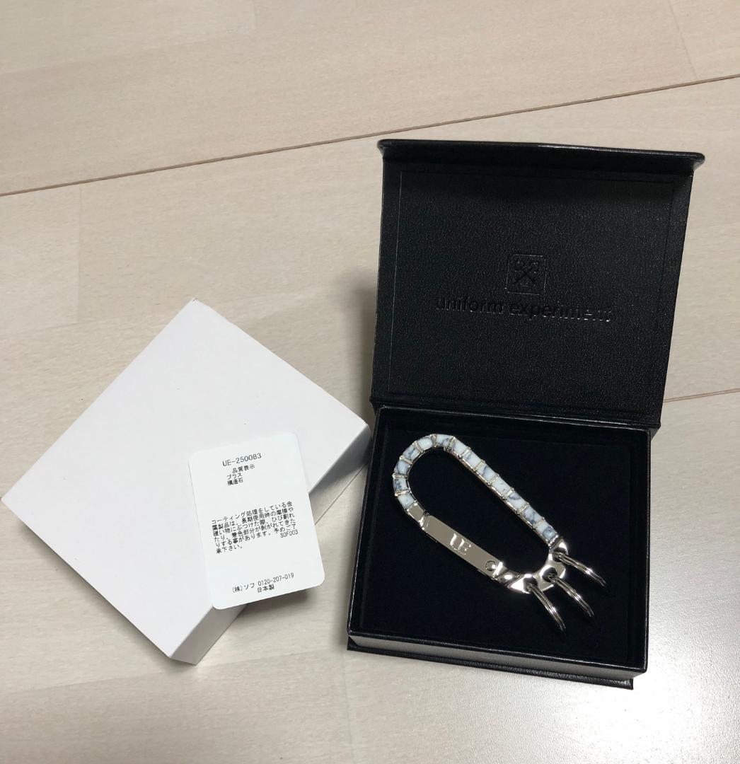 新品 uniform experiment 25SS MARBLED カラビナ