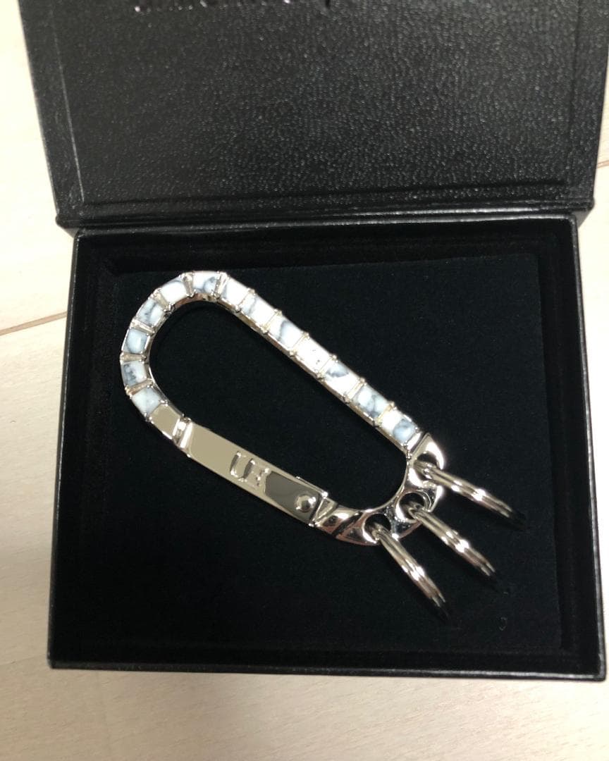 新品 uniform experiment 25SS MARBLED カラビナ