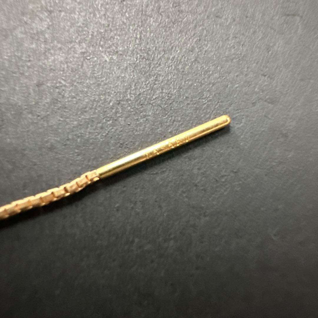 TASAKI 真珠 パール　ピアス　アメリカンピアス　K18