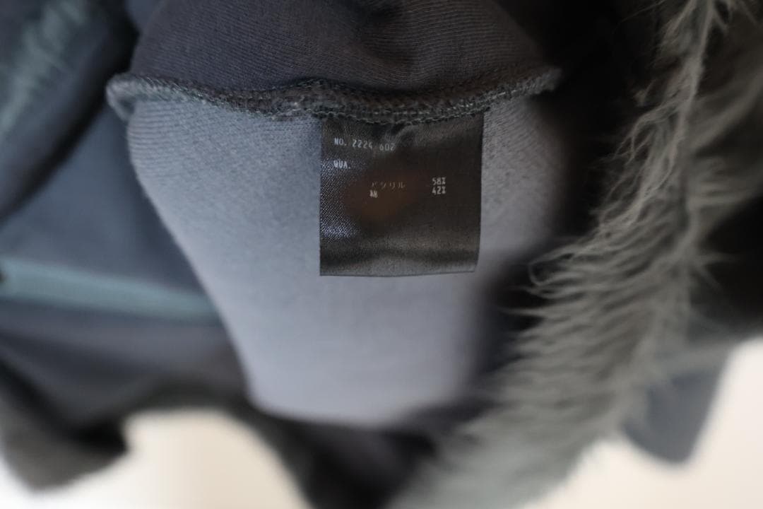 LAD MUSICIAN 2024AWシャギーパーカ44ブルーグレー46200円