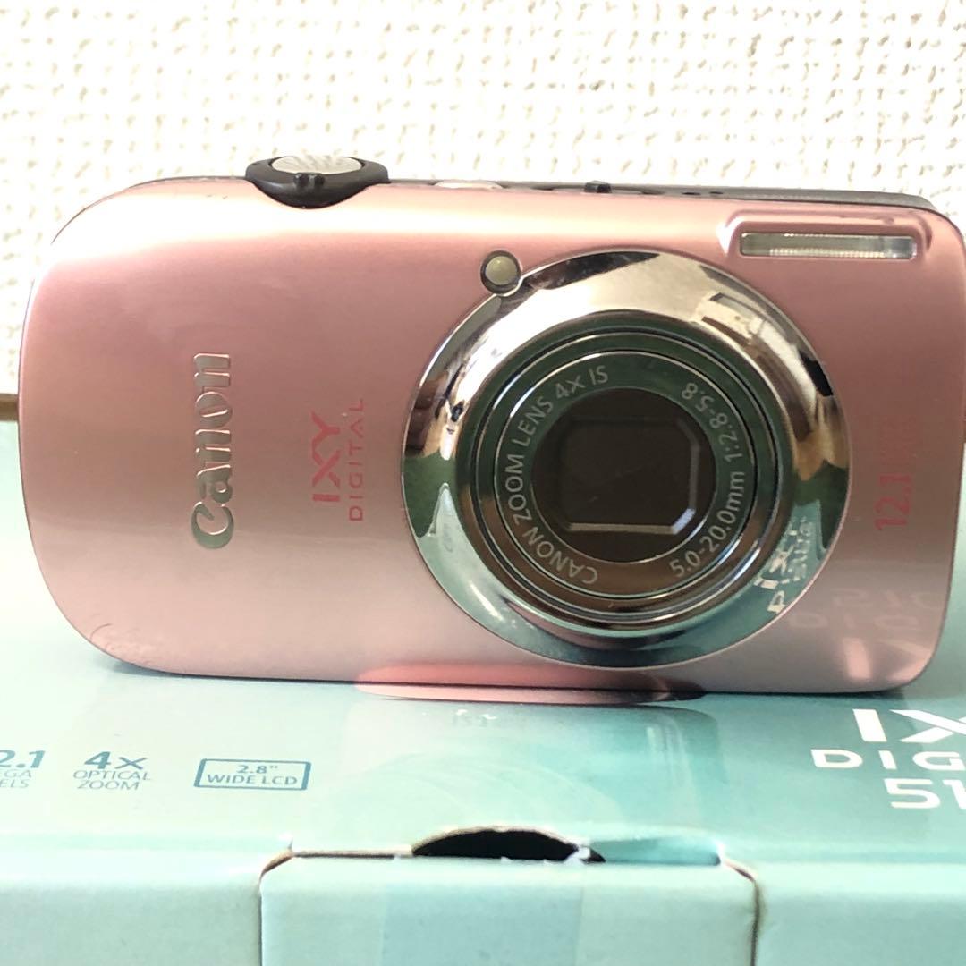 【美品】キャノン Canon IXY DIGITAL 510 IS　ピンク